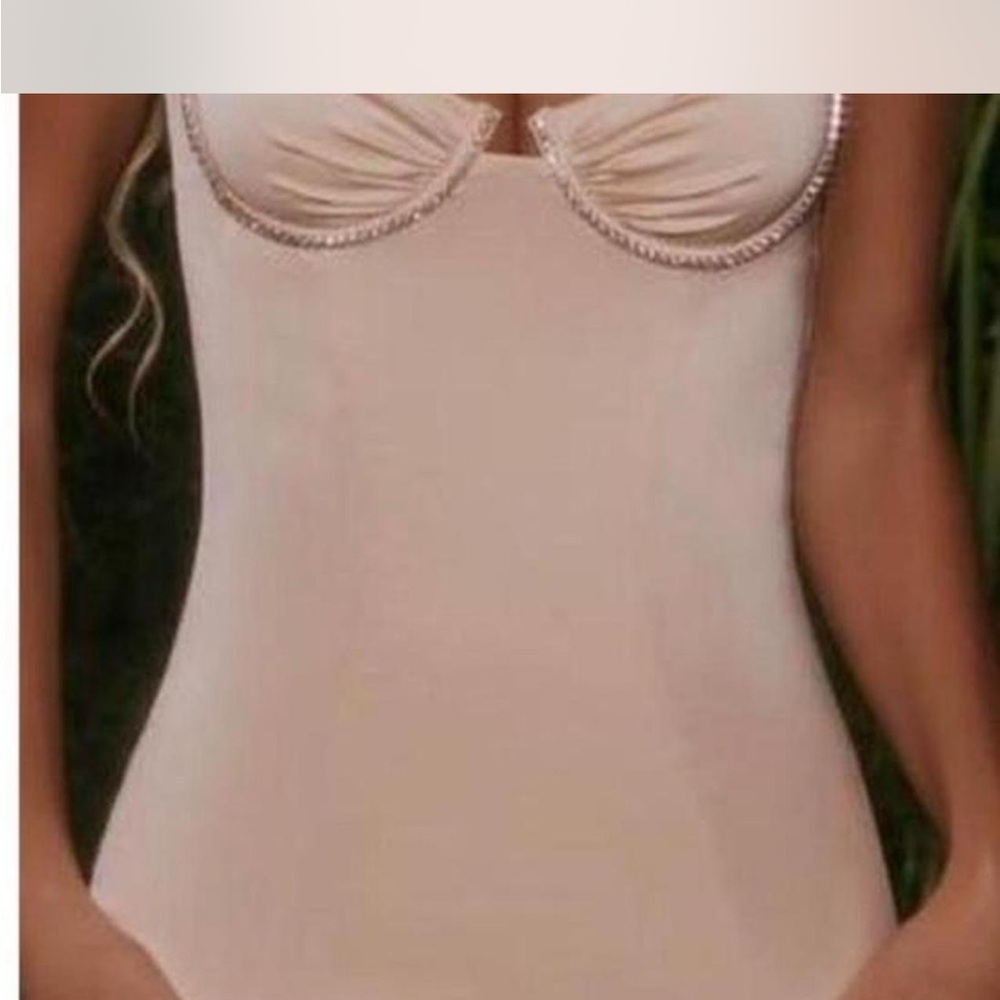 Oh Polly Cream Chemise Slip